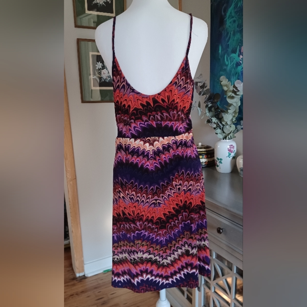 Funky And Fun Y2K Dress with Cute Ruffle Front Detail - Picture 6 of 9
